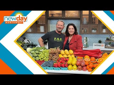 Lemon plums, baby onions and sweet Cotton Candy grapes are all in season at the market - New Day NW