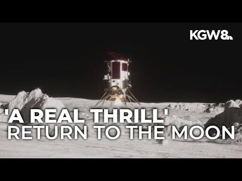 Columbia tech kept lunar lander cozy for moon landing; status of lander unknown