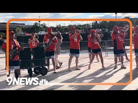 Denver Broncos’ Stampede drumline adds to pregame excitement at Monday Night Football