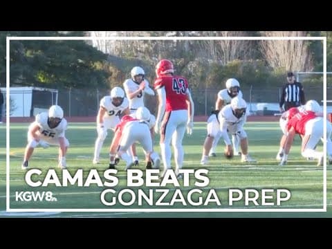 Playoffs: Camas gets semi-final win over Gonzaga Prep | Friday Night Football
