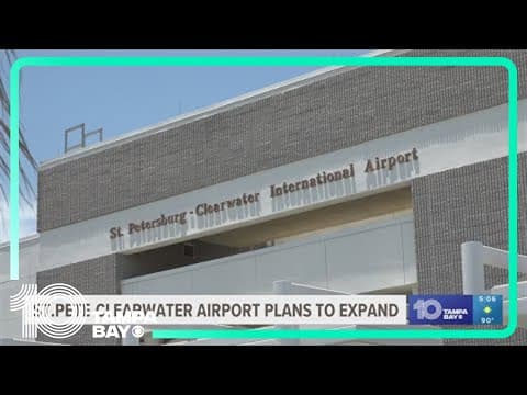 St. Pete-Clearwater International Airport plans $110 million expansion project