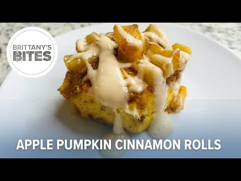 Brittany's Bites: Apple Pumpkin Cinnamon Rolls