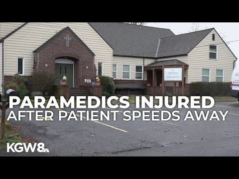 Drunk driver arrested after hitting paramedics with her car in Portland church parking lot