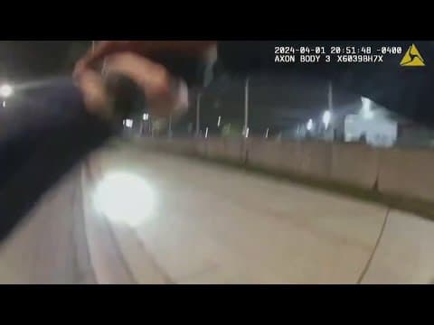 DC Police release body-camera video of officer shooting armed man in Northeast DC