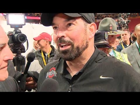 Ryan Day postgame interview | Ohio State-Notre Dame national championship