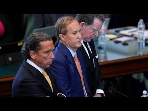 Ken Paxton impeachment trial day 3: Live stream