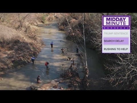 Search for missing 8-year-old girl in Sherman Texas postponed for weather