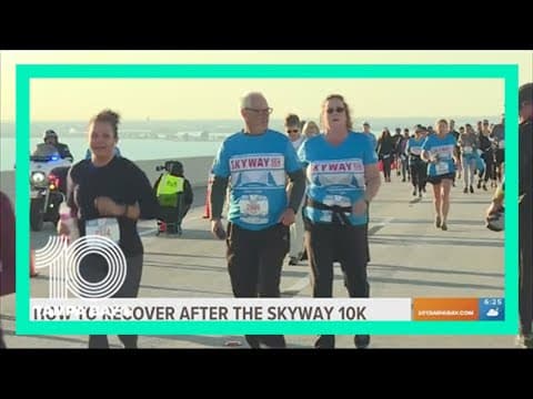 Tips on how to recover after the Skyway 10K
