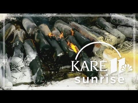 Minnesota lawmakers head to Raymond after train derailment