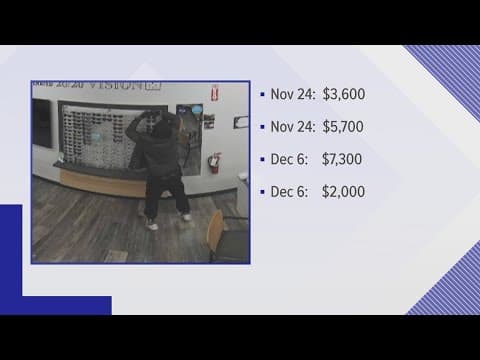 Thief steals $7k worth of designer eyeglasses from north side Dr. Tavel