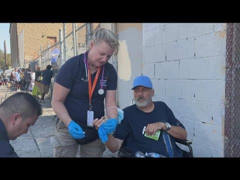Father Joe Villages 'Street Health Team' help homeless, providing life saving tools