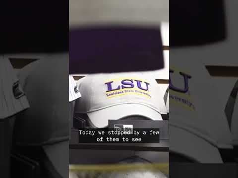 LSU fans want all the merch after the Tigers took home their 8th baseball national title