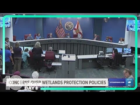 Concerns voiced over proposed changes to wetlands protection policies in Manatee County