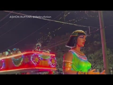 Car or confetti? New video from Uptown parade shows the start of power outage