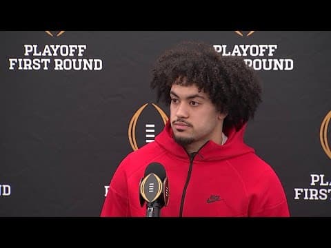 Lathan Ransom pregame press conference: Ohio State vs. Tennessee | College Football Playoff
