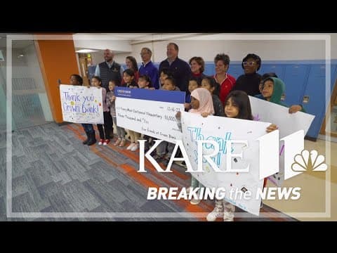 Local bank makes big donation to feed hungry kids following KARE11 report