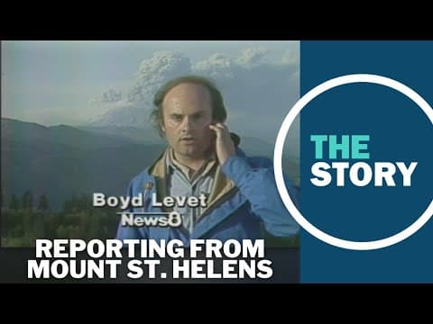 Former KGW reporter remembers covering the Mount St. Helens eruption in 1980