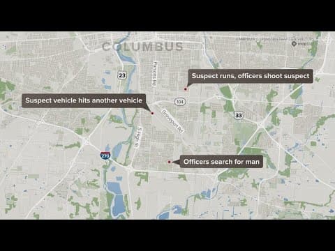 Suspect shot, killed by Columbus police officer following traffic stop on city's south side