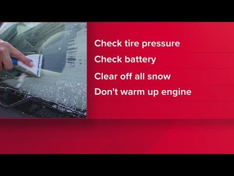 Snow driving safety tips