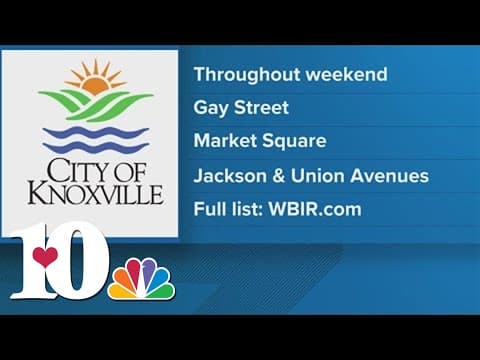 Downtown streets to temporarily close for weekend special events