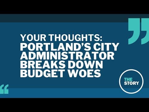 Portland's looming layoffs and the city administrator | Your Thoughts