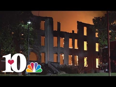 KFD continues investigation into what caused building fire on Knoxville College campus