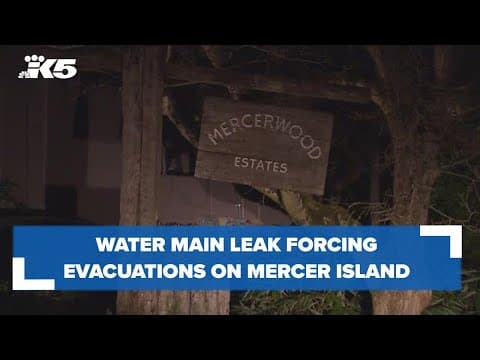 Landslide risk forces evacuations on Mercer Island