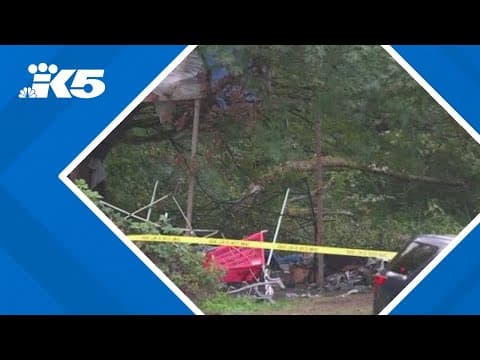 Outreach workers find human remains at Seattle encampment