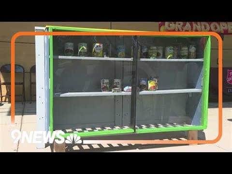 Denver students build 24-hour food pantry to serve families in need