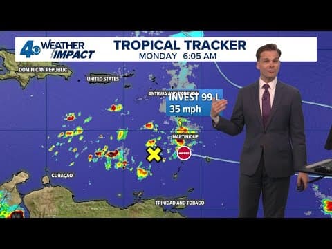 Tropical Weather Impact: Fernand moves north; NHC watching wave enter Caribbean