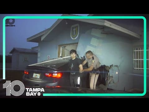 25-year-old man crashes car into Plant City church after high-speed chase