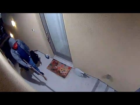 'Scary' | Residents catch man with axe on their doorstep