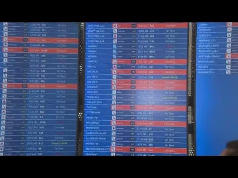 Hurricane Debby leading to major airline cancellations and delays