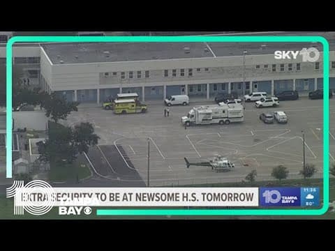 Hillsborough deputies 'increasing presence' at Newsome High School days after threats