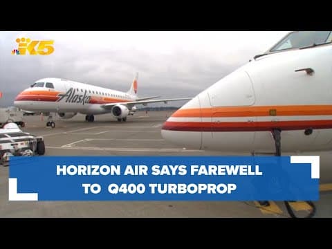 Horizon Air says farewell to Q400 Turboprop