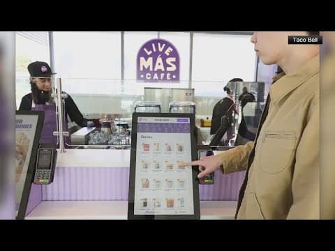 Taco Bell launches new cafe concept focused on drinks