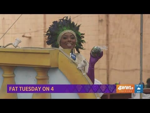 WWL Louisiana's Charisse Gibson rides with Zulu