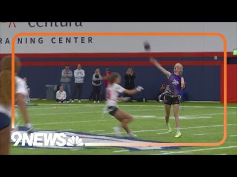 Girls flag football is now an official high school sport in Colorado