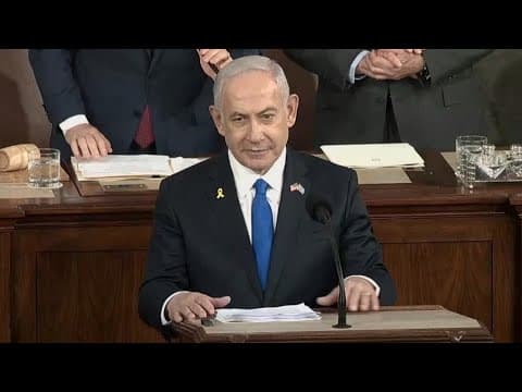 WATCH: Israeli Prime Minister Benjamin Netanyahu addresses joint meeting of Congress