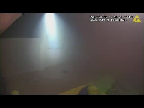 Little Elm police rescue caught on camera