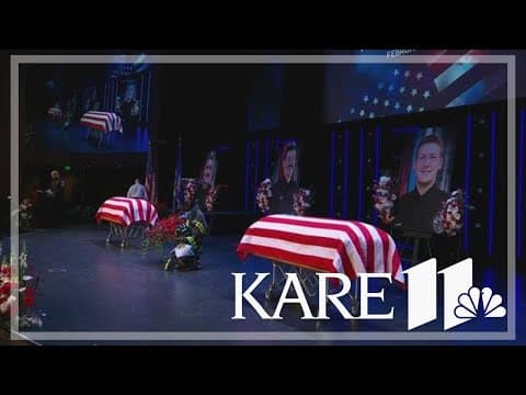 Thousands gathered to honor fallen Burnsville first responders