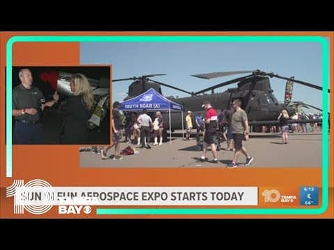 50th SUN 'n FUN Aerospace Expo kicks off in Lakeland, Florida
