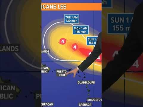 Thursday morning tropical update: Lee to become a Cat 5 #tropicalupdate #weather #orleans