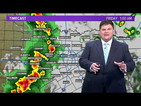 UPDATE: Tracking severe weather in North Texas