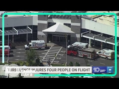 Several people hurt after turbulence on Allegiant flight to St. Pete-Clearwater