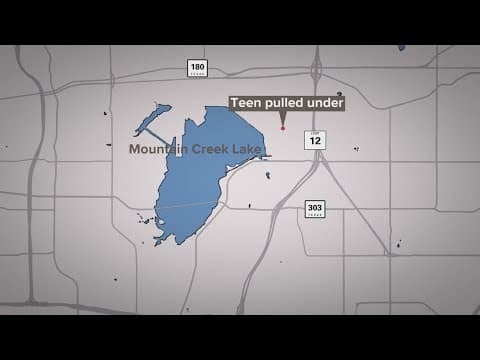 Police searching for Texas teen pulled underwater while fishing
