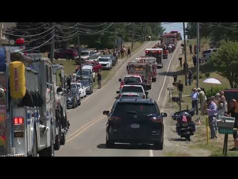 Thousands celebrate life of former fire chief killed at Trump rally