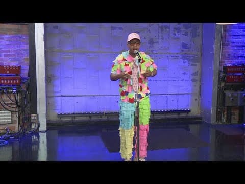 Pell performs ahead his theatrical production The Pellarious Pursuit