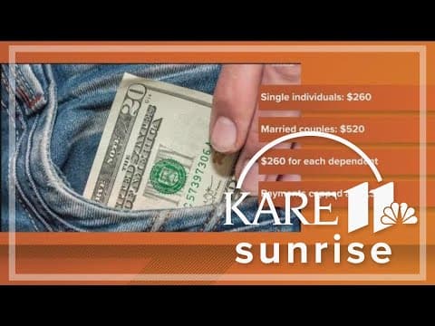 Minnesota tax rebates to roll out: Here's how much money you can expect