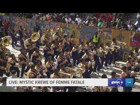 Krewe of Femme Fatale: Edna Karr Marching Band